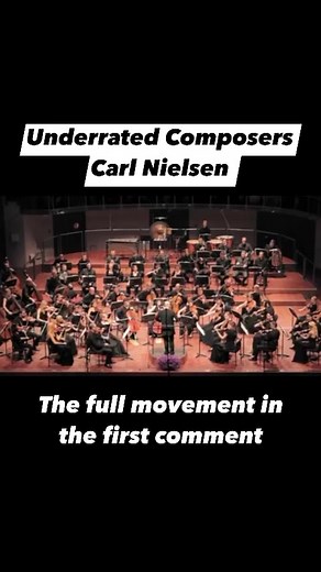 Why fantastic composers like Nielsen are so underrated and very little played? Enjoy this magic movment from his second symphony in the outstanding version of Paavo Järvi! Carl Nielsen - Symphony No. 2 "The four temperaments" - III movement Andante Malinconico Pärnu Music Festival / Paavo Järvi, conductor / Estonian Festival Orchestra | History of Music