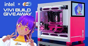 What could be better than a PC build featuring some of the latest and most powerful components, a fully-custom liquid-cooling loop, three integrated LCD displays, and a modded laser-etched case featuring the inimitable Vivi? If it were FREE! Thanks to our friends at Intel, you can now enter to win this incredible build! https://newegg.io/fb-vivi-sweeps | Newegg