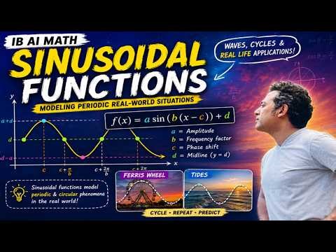 IB AI Math Sinusoidal Functions Explained Simply