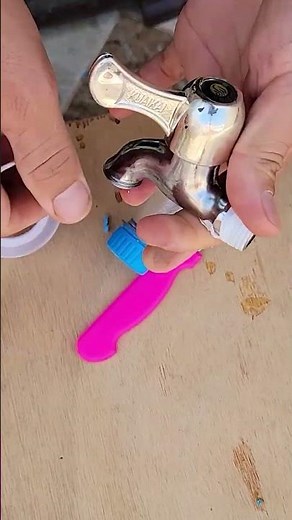 طريقة الصحيحة لتوصيل صنبور أنابيب المياه بطريقة ذكية = !!Proper Joint of Water hose