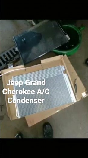 Jeep Grand Cherokee | A/C Condenser Replacement #Jeep #GrandCherokee #ACRepair
