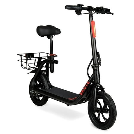 Hyper 36V Skute Commute, 12" Seated Electric Scooter w/Basket, 250W Motor - Walmart.ca