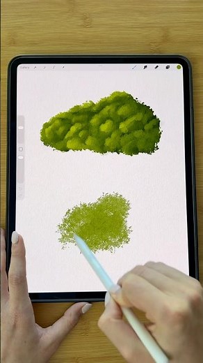 Procreate Nature / Landscape Painting Tutorial #procreate #beginnerarttips #digitalart