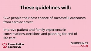 1.7K views · 11 reactions | Our expert-written Guidelines highlight what best practice in resuscitation looks like for all age groups. Watch our short video to learn more about Guidelines 2021, and head to our website to read the full Guidelines: https://bit.ly/3hEydET | Resuscitation Council UK | Facebook