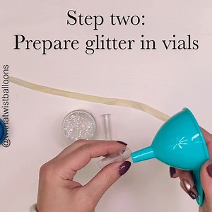 274K views · 829 reactions | My first attempt at making a glitter-filled balloon flower.  I think it went well. | With a Twist Balloon Creations | Facebook