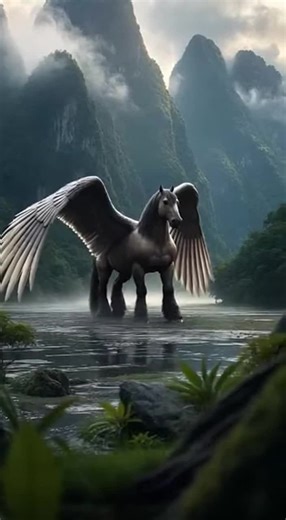 Real Pegasus Caught on Camera Deep in the Jungle #Pegasus #MythOrReality #Unexplained #CaughtOnCamera #ViralVideo