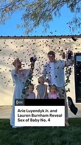 Oh baby! 🍼 Arie Luyendyk and Lauren Burnham reveal the sex of their fourth baby together: https://enews.visitlink.me/oyWe0w | E! News