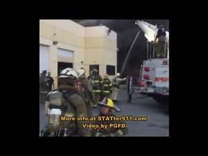 Fire trucks burn at Prince George's County, MD fire