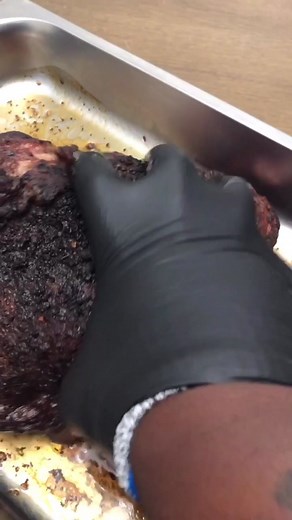 When that smoked pulled pork is tender and 💦💦 #flavortrain #ctrain707 #spreadlovedodopeshit #ceoofbbq #bbq #pulled #bbqchallenge #pitmaster