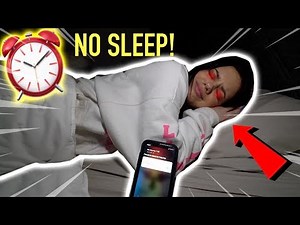 No Sleep ALLOWED! Alarm Clock Prank on my HOT Roommate (She was SO MAD)