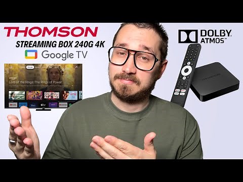 Test Box Thomson Streaming 240G 4k !