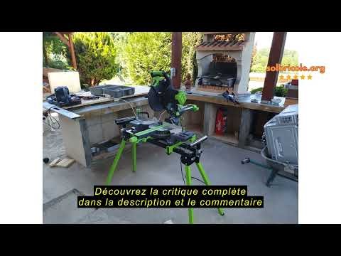 Avis sur la Evolution Power Tools - Scie à Onglet Coulissante Multi-Matériaux F255SMS, 255 mm (230 V