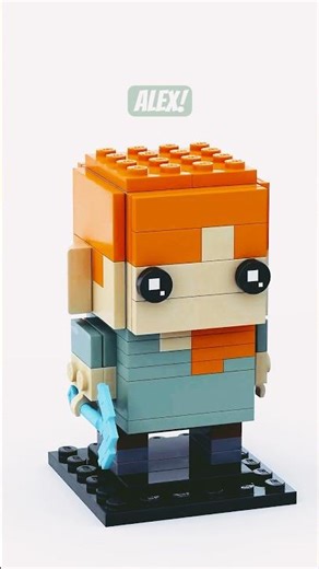 LEGO BrickHeadz Alex (40624) #lego #legosets #brickheadz #alex #minecraft