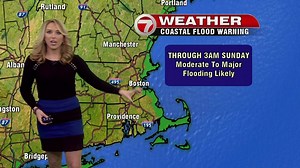 One more approaching high tide is expected to bring massive flooding issues. Meteorologist Chris Lambert and Wren Clair 7News have more on the dangerous situation. | 7News - WHDH Boston