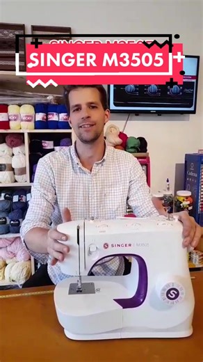 Hoy te mostramos 5 razones por la que tenes que tener esta maquina en tu casa! SINGER M3505 😲😁🧶 #maquinascoser #maquinadecoserindustrial #amocoser #coseramaquina #cordobaargentina #maquinadecoser #maquinadecoser