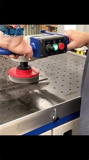 Deburr in SECONDS ⏱️ Apex EZ GRINDER in Action #cnc #metalfabrication #welding #asmr #satisfying