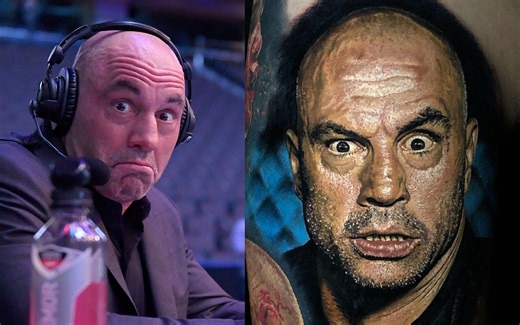"So weird, don't do that" - Joe Rogan on fans getting his face tattooed on themselves