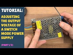 TUTORIAL: How to Adjust Output Voltage Switch Mode Power Supply! 5v to 4.2v - Lithium! Part 1/2