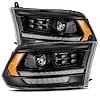 Alpha Rex USA 880520: 880520 Luxx-Series LED Projector Headlights for 2009-2018 Dodge/RAM 1500/2500/3500 - Alpha- Black - JEGS