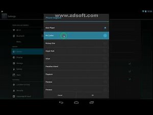 Android Jelly bean 4.2 all ringtones