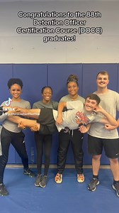 Congratulations to the 88th Detention Officer Certification Course graduates and to the happy couple! Thank you for your service! #gcso #detention #docc #loveisintheair | Guilford County Sheriff's Office