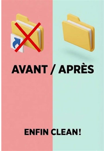 Marre de ces flèches moches sur tes icônes ? 🤮 Voici la manip pour avoir un bureau Windows ultra clean ! La commande magique à coller dans la valeur « 29 » du dossier Shell Icons : %windir%\\System32\\shell32.dll,-50 ⚠️ Chemin complet du registre : HKEY_LOCAL_MACHINE\\SOFTWARE\\Microsoft\\Windows\\CurrentVersion\\Explorer Enregistre la vidéo pour ne pas perdre le code ! #WindowsTips #CleanSetup #AstucePC #Customization #Windows11 ⚠️ ATTENTION : Manipuler le registre Windows comporte des risques