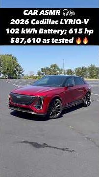 Is the NEW 2026 Cadillac LYRIQ-V the Best Mix of Sport and Luxury You Can Get from a Caddy??