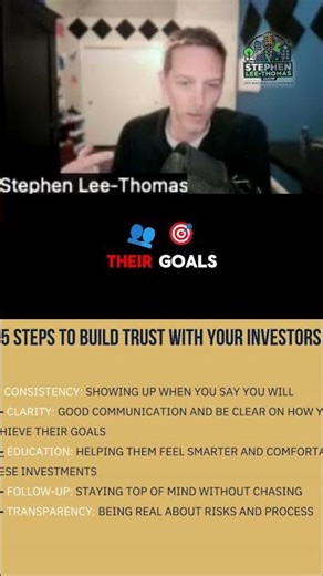 5 Steps to Build Trust With Your Investors