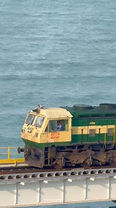 44M views · 403K reactions | 﫰Just 2x speed imagine train crossing pamban bridge #pamban #pambanbridge #winterseason #traininpambanbridge #traincrossinginpambanbridge | Meenavan knowledge | Facebook