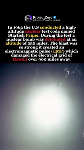 The Nuclear Test That Accidentally Knocked Out Hawaii's Power Grid | StarfishPrime