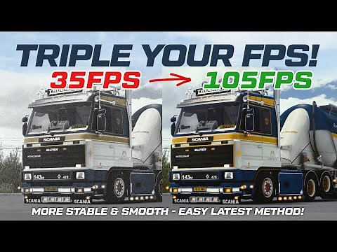 Triple Your FPS with Lossless Scaling! | ETS2 Performance Boost FPS Tutorial