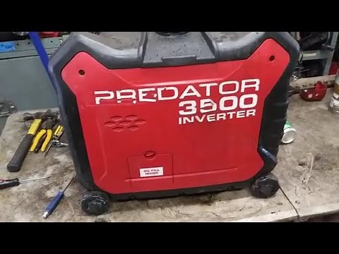 * Predator 3500 inverter generator carburetor cleaning carb repair tune up