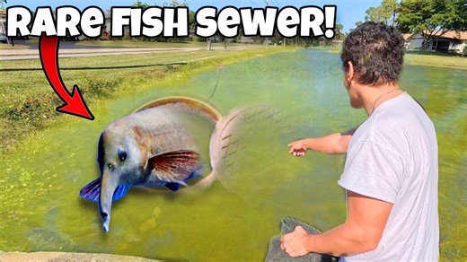 I Found a MONSTER FISH SEWER! - Bass fishing Productions | Bass fishing Productions Fans