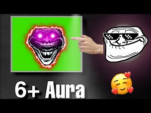 *FREE* Aura trollface with green screen😄👍