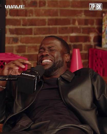 What did Kevin Hart say to have Melo CRYING laughing?? 😂 Find out on TODAY'S new episode dropping with the comedy legend 🫡 | 7pm in Brooklyn