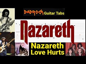 Love Hurts - Nazareth - Guitar + Bass TABS Lesson