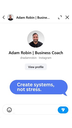 Create systems, not stress. Because overwhelm isn’t a sign that you’re failing. It's a sign that too much of your business still depends on you. When everything lives in your head, you become the bottleneck. You become a firefighter. You become the one holding the entire business together. Systems fix that. Systems create clarity. Systems protect your time, your team, and your sanity. Build workflows that anyone can follow. Document the way you want things done. Delegate with confidence instead 