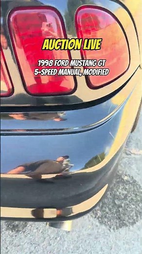 Online Auction Live | 1998 Ford Mustang GT 5-Speed | CollectorCarCanada