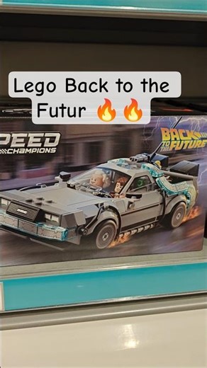 Lego DeLorean DMC12 Back to the Future - LEGO Speed Champions (77256) - #shorts #short #Lego