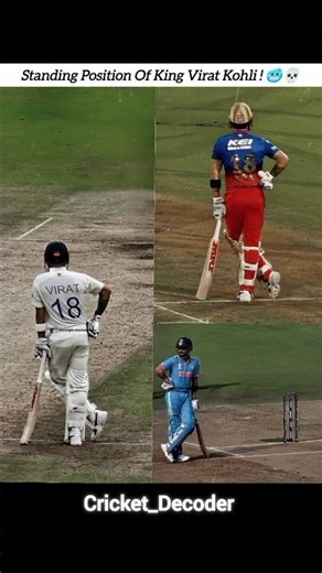 Standing Position Of King Kohli 💀