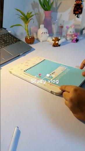 Aesthetic evening Study Vlog✨| Cozy Productive Evening Routine🧃📚 #aestheic #nightstudy