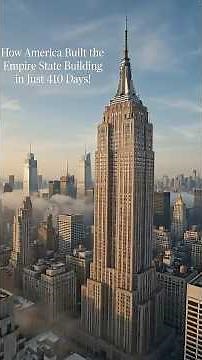 How America Built a Skyscraper in Just 410 Days!