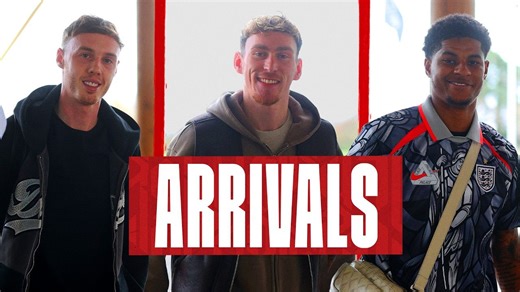 Arrivals | 英格兰三月国营集结 加纳＆斯蒂尔首次入选