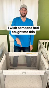 How to take down and pack up a pack n play #dad #baby #packnplay #playpen | Liz & Jeff