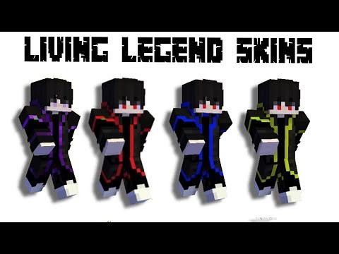 Living Legend Minecraft Skins || #livinglegend ‪@LivingLegendOP‬
