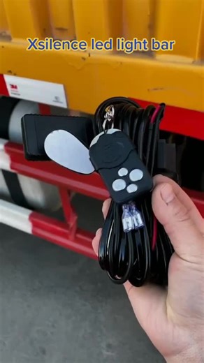 Enhance Your Vehicle's Lighting with Xsilence LED Light Bar and Remote Wire Harness Kit