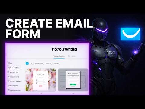How To Make Email Capture Form In GetResponse (2026) | Forms Builder