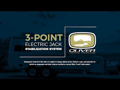3 Point Electric Jack Stabilization System | Oliver Travel Trailers