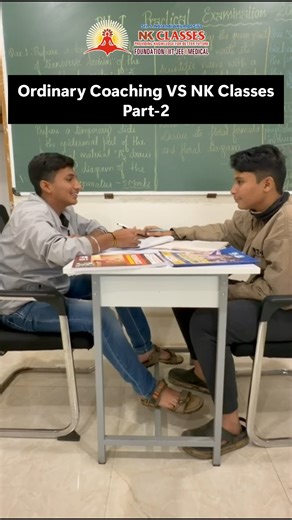 Most students don’t realize they are using the wrong study materials until they face the actual Board paper. While "ordinary" coaching centers stick to basic textbooks, NK Classes students are already mastering the tough stuff. Our specialized workbooks are packed with Competency-Based Questions that match the latest exam patterns. We provide regular practice with Previous Year Questions (PYQs) so there are no surprises on exam day. Don't wait until the last minute to find out what you're missin