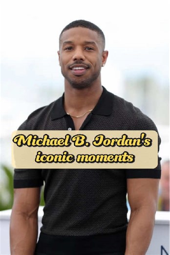 Michael B. Jordan’s iconic moments.#fyp #tiktok #iconic #funny #michaelbjordan